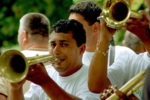 Die "goldene Trompete" von Guca