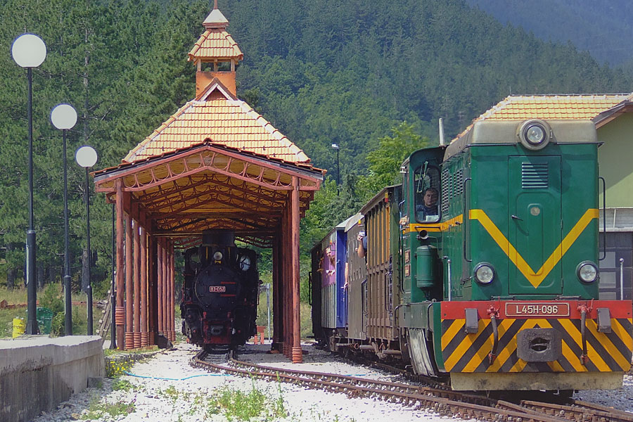 Schmalspurbahn Šargan