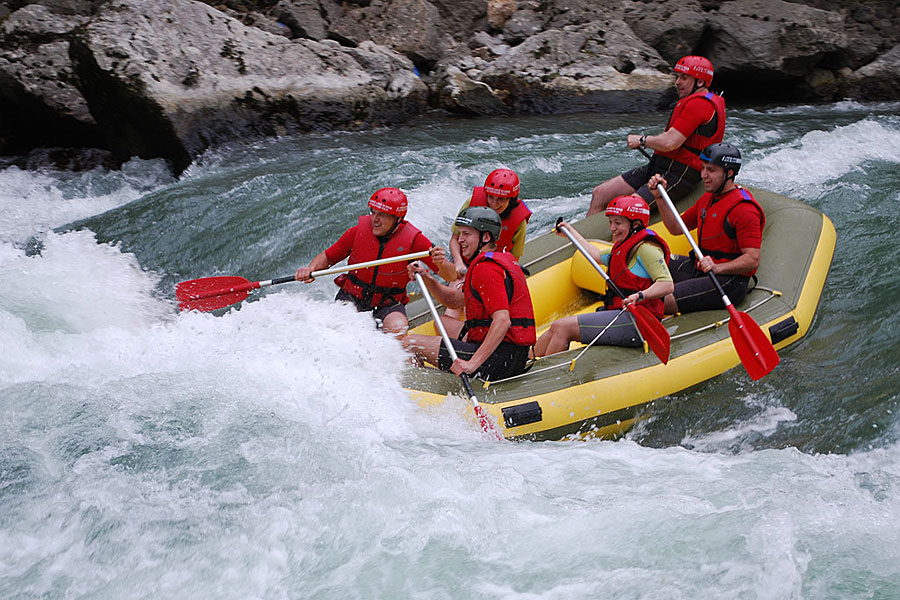 Abenteuerreise mit Rafting